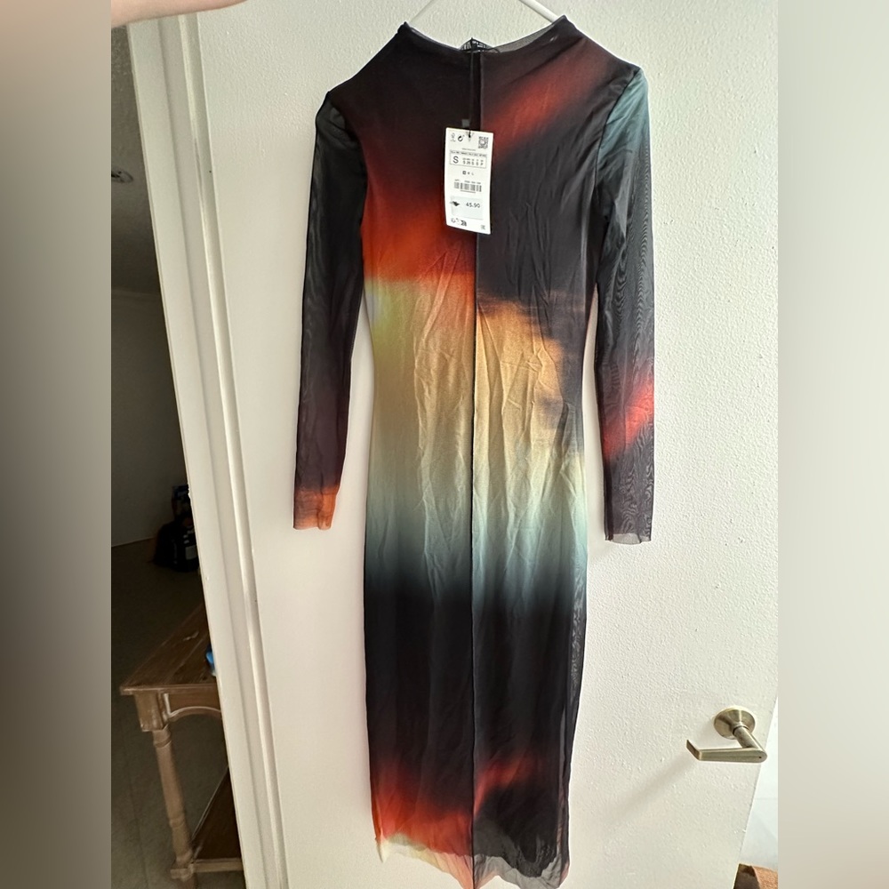 Brand new Zara mesh dress